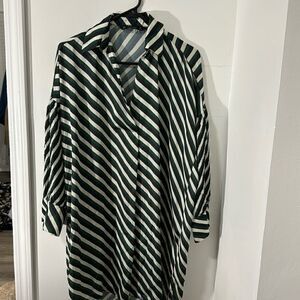 ZARA BASIC TUNIC SIZE XS .OVER SIZE